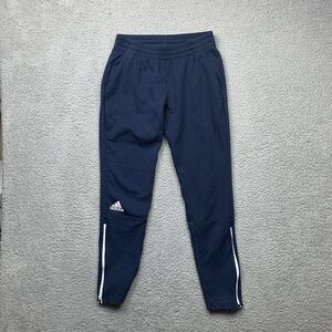 Adidas Pants Womens S Blue Squad Climalite Athleisure Workout Casual Comfort